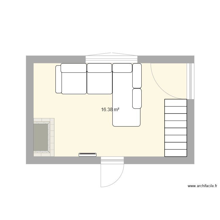 salon 1. Plan de 0 pièce et 0 m2