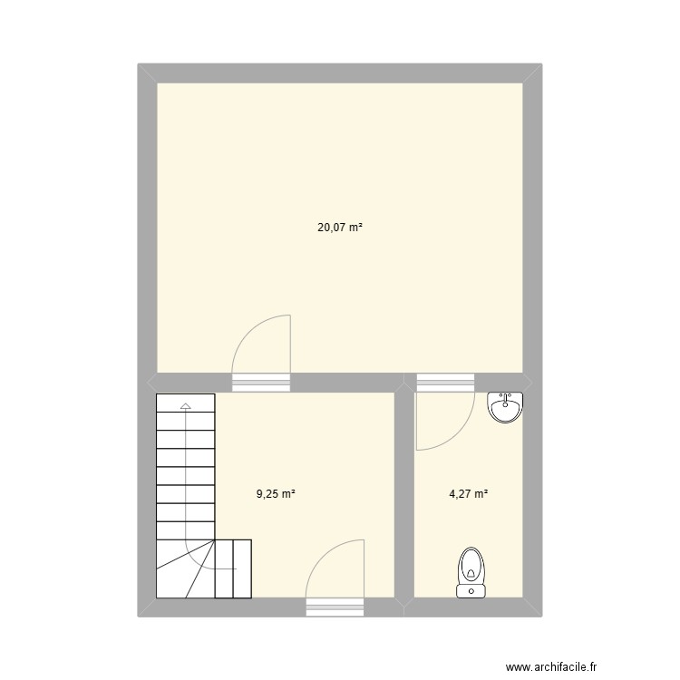 Croquis. Plan de 0 pièce et 0 m2