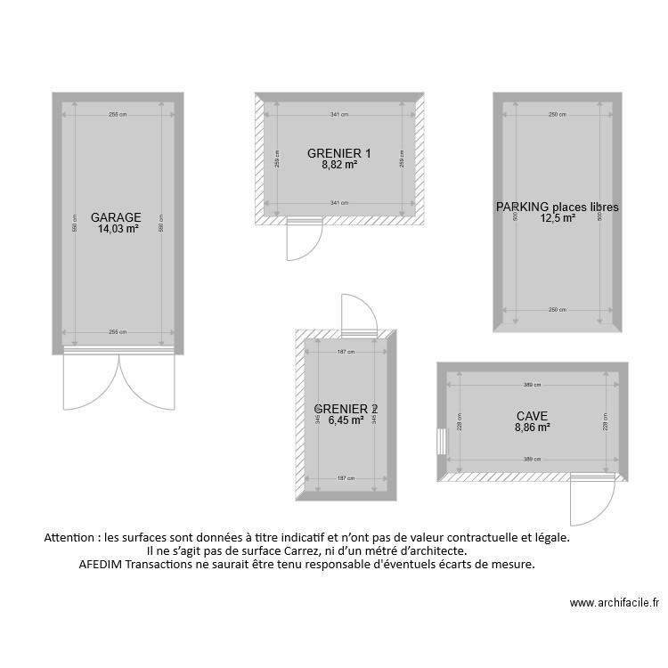 bi 6840 annexes. Plan de 0 pièce et 0 m2