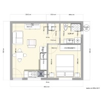 plan yoyo F2 plan chambres 