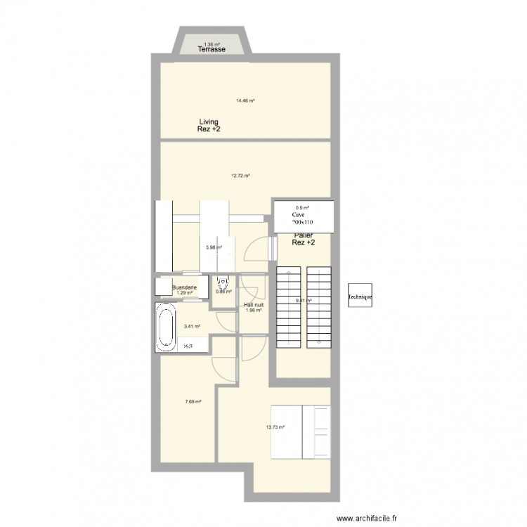 Marie José Rez2 New5. Plan de 0 pièce et 0 m2