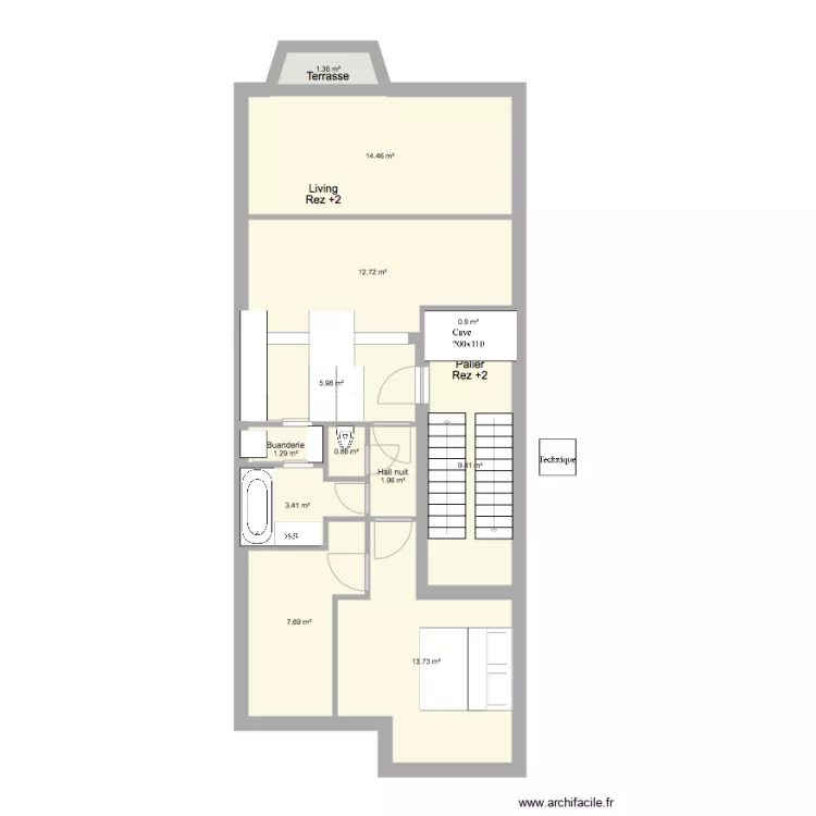 Marie Jos&eacute; Rez2 New5. Plan de 0 pièce et 0 m2