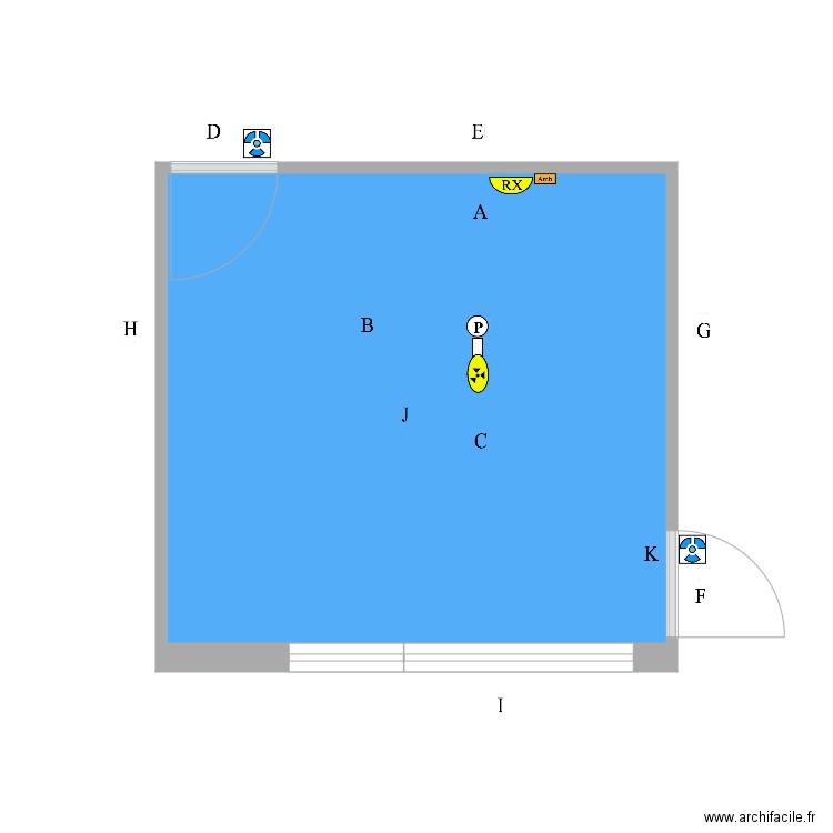 Cabinet 2 de la SCM dentaire de l AA. Plan de 0 pièce et 0 m2