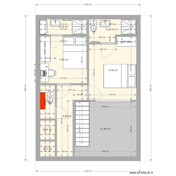 samchepomier 1. Plan de 0 pièce et 0 m2