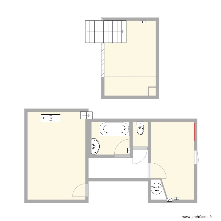 Plan Appartement Sans. Plan de 0 pièce et 0 m2