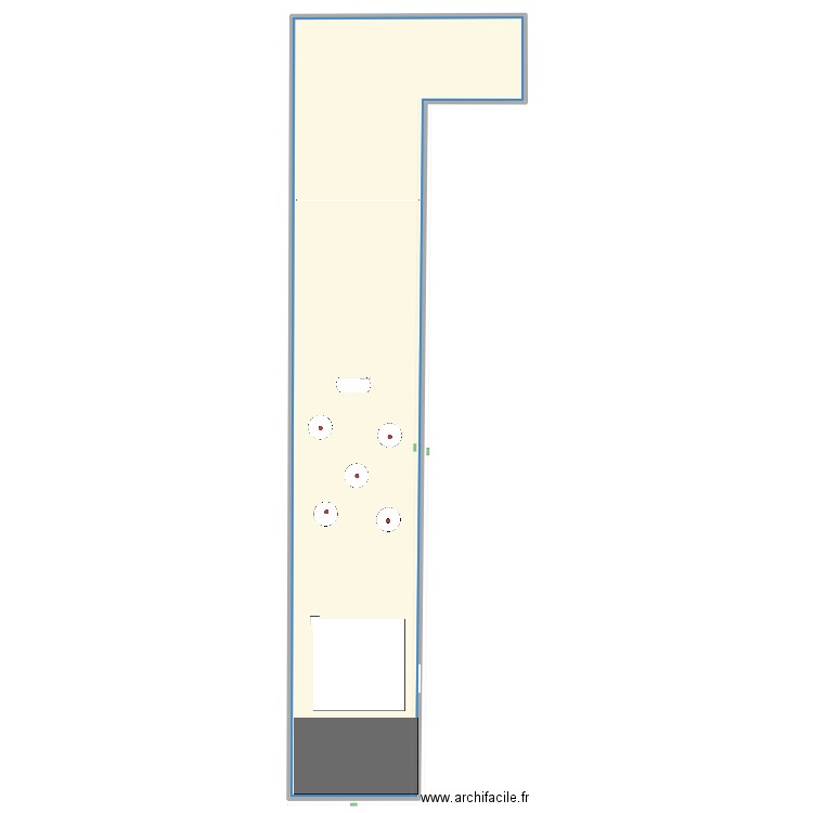 Marige. Plan de 1 pièce et 454 m2