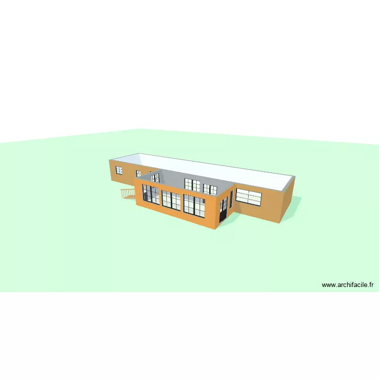 agrandissement. Plan de 2 et 118 m² agrandissement. Plan de 2 et 118 m²