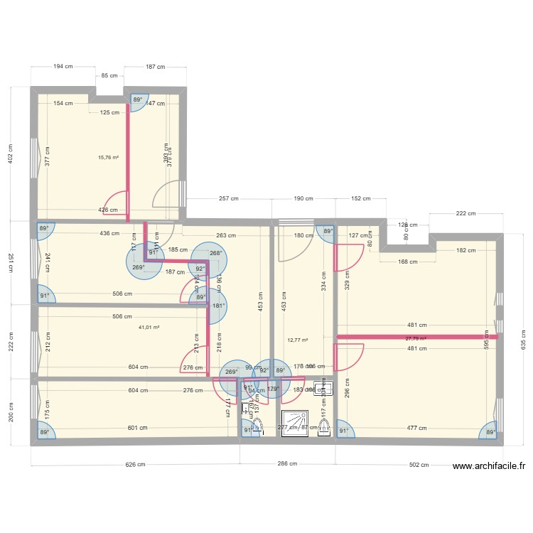 bureau Venture Projet 2 bureaux. Plan de 0 pièce et 0 m2