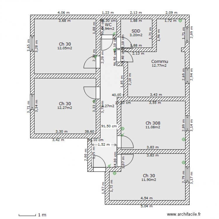 Kots Place du Puddleur 10 - LLN. Plan de 0 pièce et 0 m2