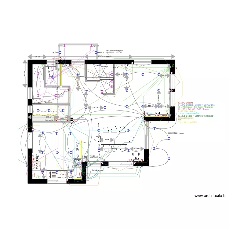 CC Electricit&eacute; RDC . Plan de 