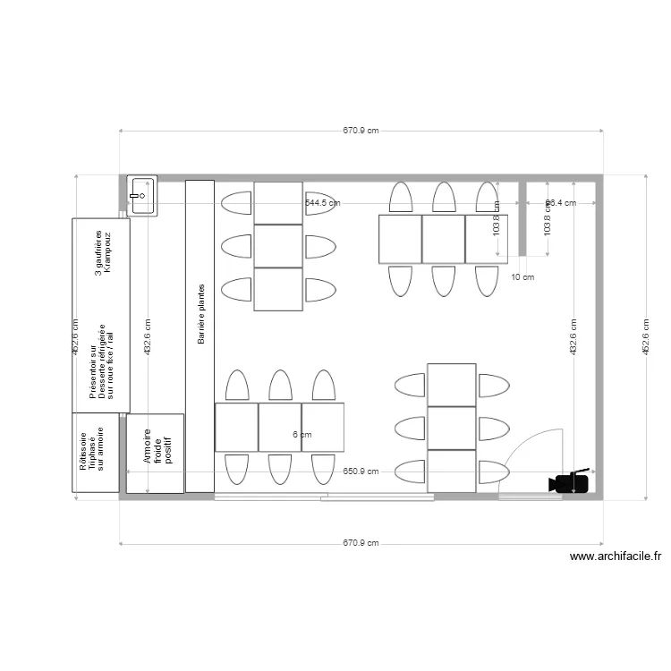 coco poulette. Plan de 