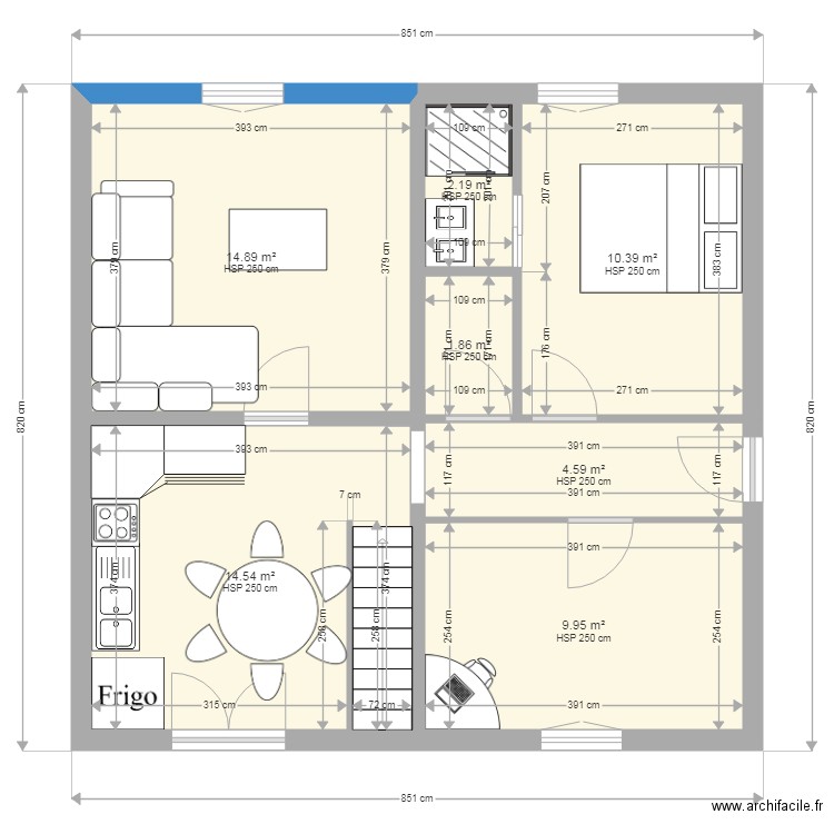 BEAUMARCHAIS REFAIT. Plan de 0 pièce et 0 m2