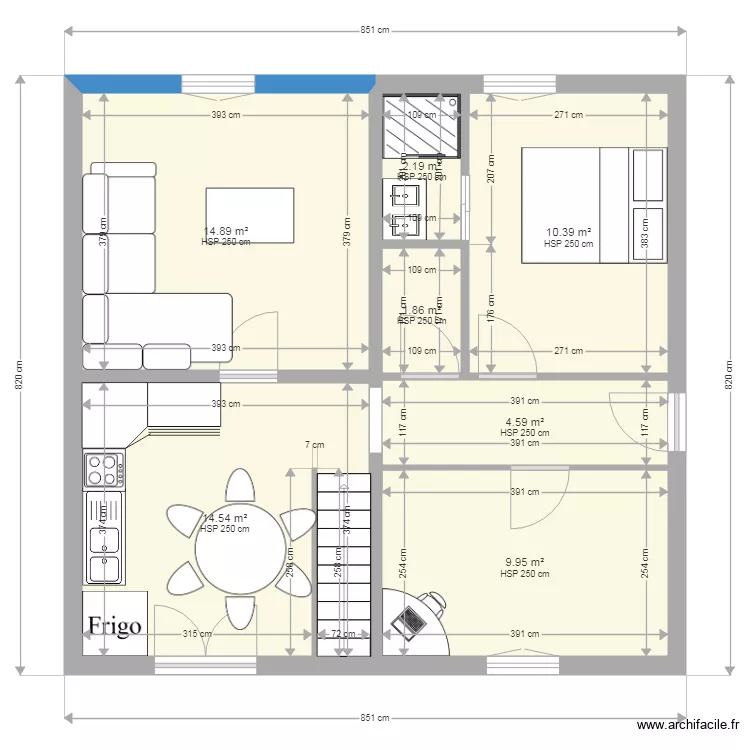 BEAUMARCHAIS REFAIT. Plan de 