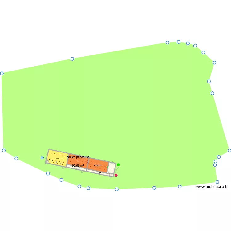 POULALLIER 2. Plan de POULALLIER 2. Plan de