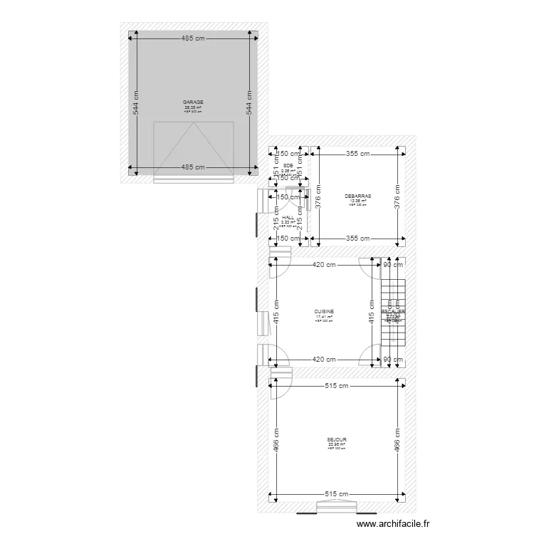 CHOLLEY RDC. Plan de 