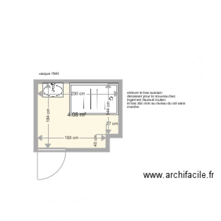 GRALACK. Plan de 0 pièce et 0 m2