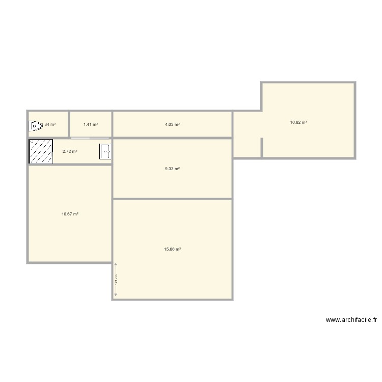 CHAUMIERE ESQ 4. Plan de 0 pièce et 0 m2