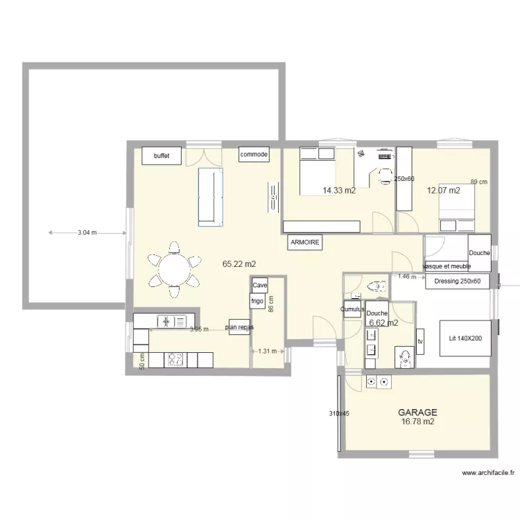 PAPA fredMODIF 15 09 maison seule. Plan de PAPA fredMODIF 15 09 maison seule. Plan de