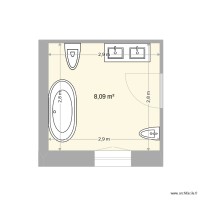 Candy 24 salle de bains