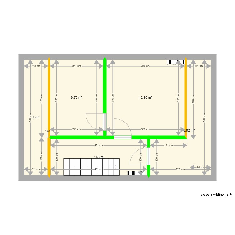 Grenier 4. Plan de 0 pièce et 0 m2