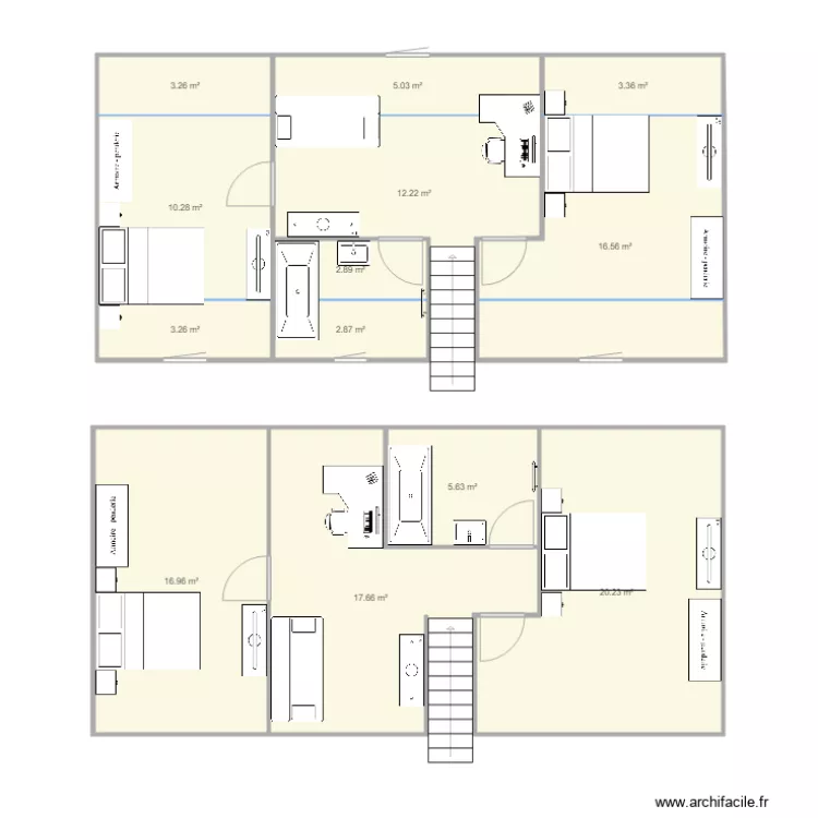PC95 etage. Plan de PC95 etage. Plan de