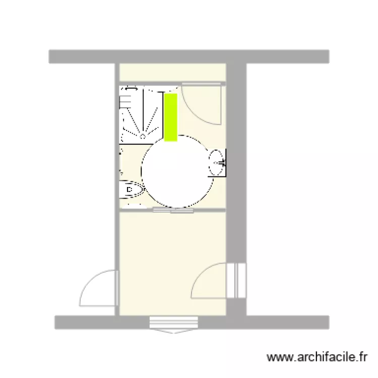 salle de bain calvet. Plan de salle de bain calvet. Plan de