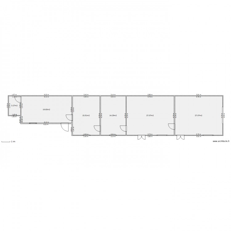 Actuel. Plan de 0 pièce et 0 m2