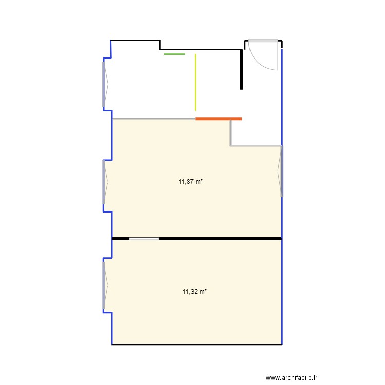 OpenWalls. Plan de 0 pièce et 0 m2