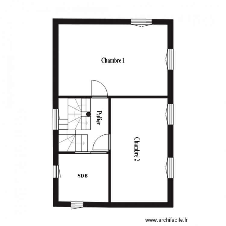 cognet 1etg. Plan de 0 pièce et 0 m2