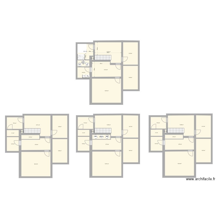 Chalet Chamonix SousSol. Plan de 0 pièce et 0 m2