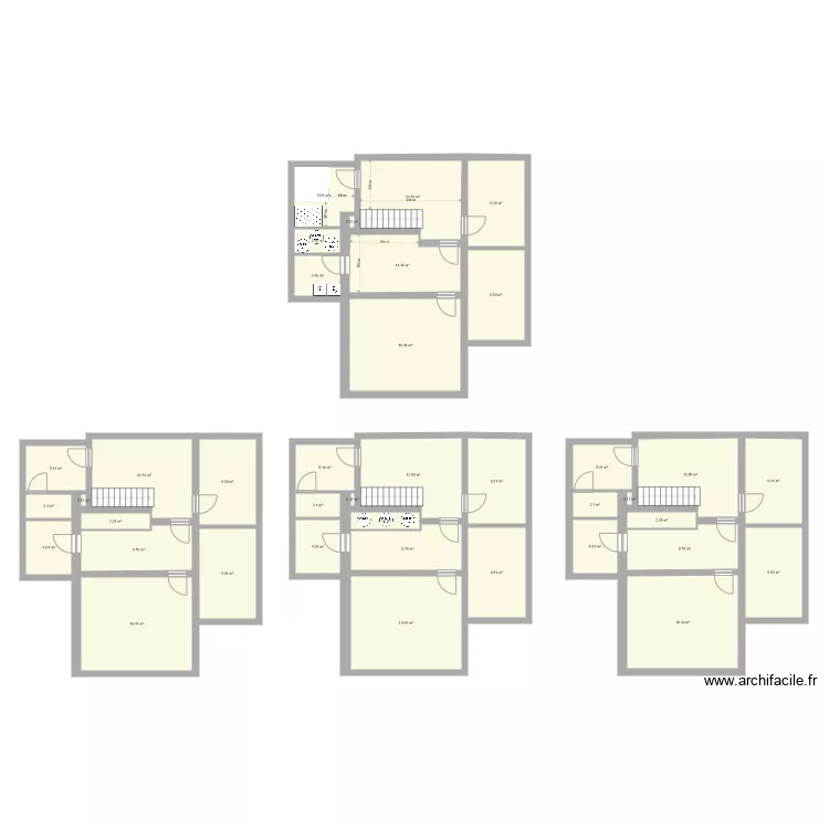 Chalet Chamonix SousSol. Plan de 