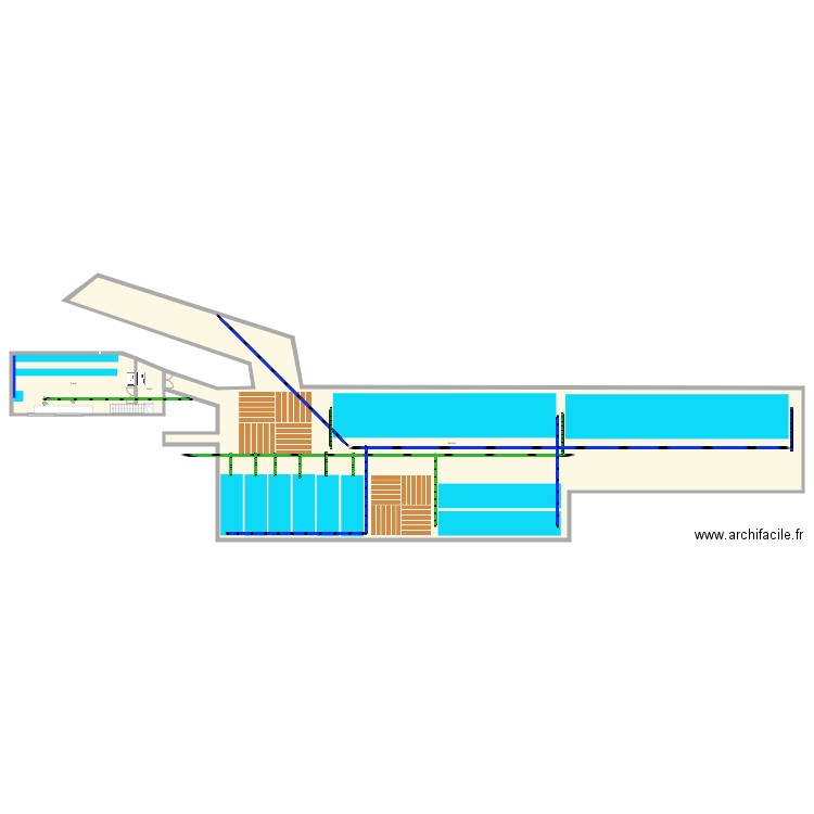 ZS Sarrance - Config moulin 3. Plan de 5 pièces et 797 m2