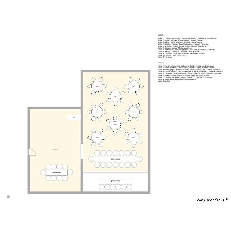 Plan 2. Plan de 2 pièces et 177 m2