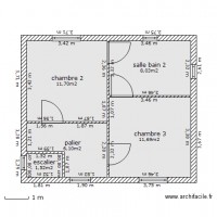 etage chambre