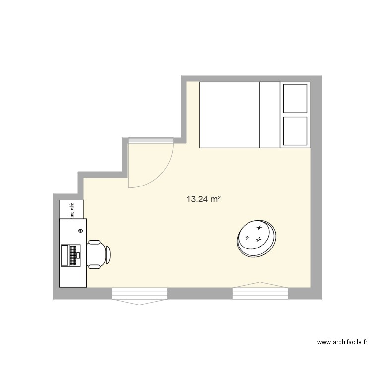 chambre garcon. Plan de 0 pièce et 0 m2