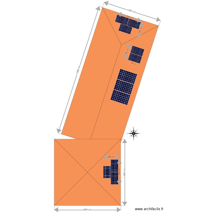 PAYRE. Plan de 0 pièce et 0 m2