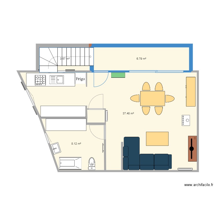 maison moiré Vdef. Plan de 0 pièce et 0 m2