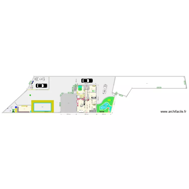 Plan g&eacute;n&eacute;ral abris jardin 8. Plan de 