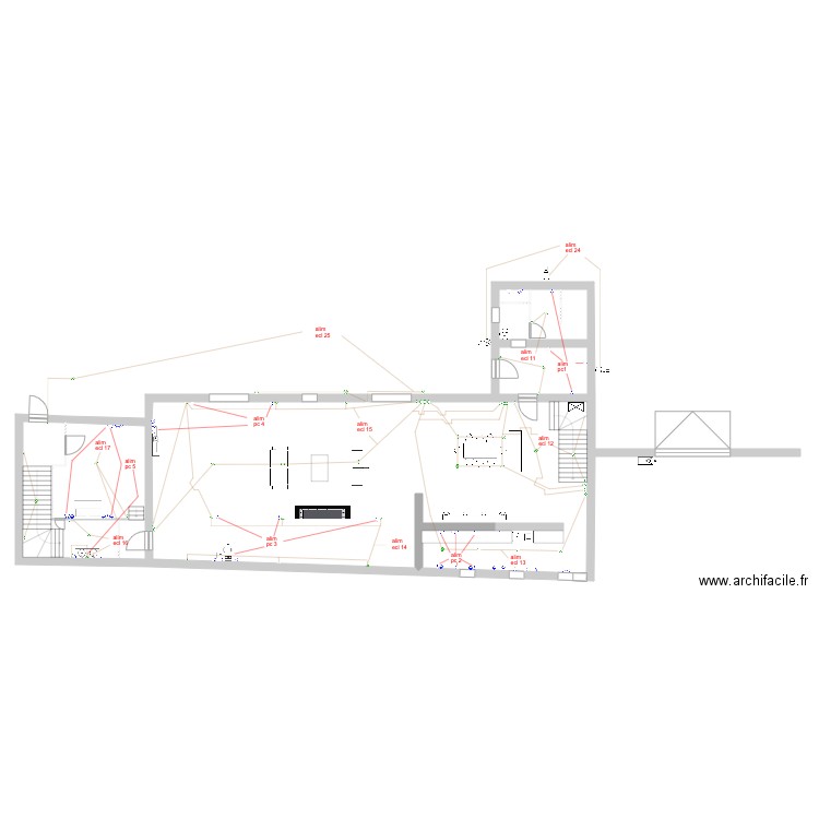 arcay 1. Plan de 0 pièce et 0 m2