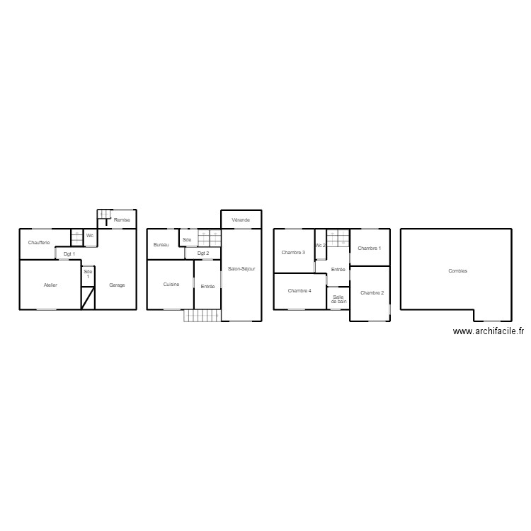 LEGUILVINEC JONCOUR. Plan de 0 pièce et 0 m2
