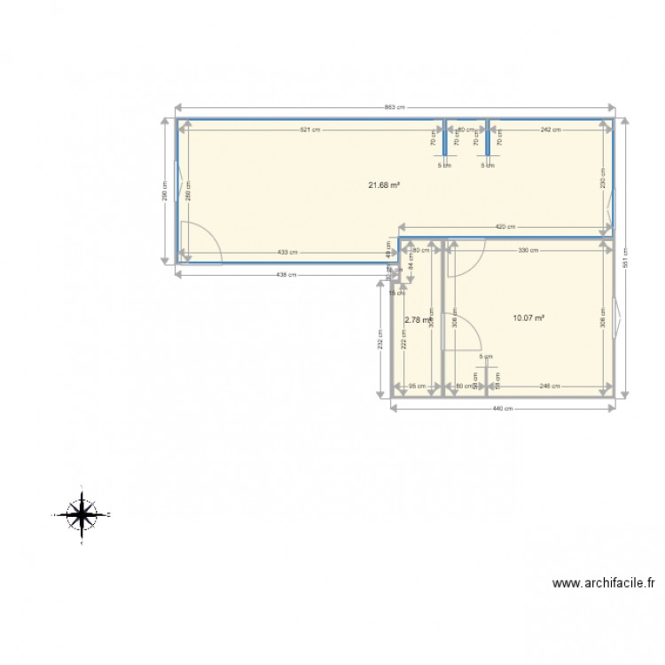 de la gorge. Plan de 0 pièce et 0 m2