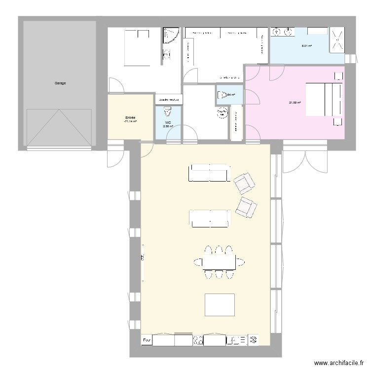 MIREILLE VUE DESSUS 1. Plan de 0 pièce et 0 m2