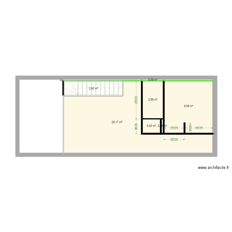 appart cyril. Plan de 0 pièce et 0 m2