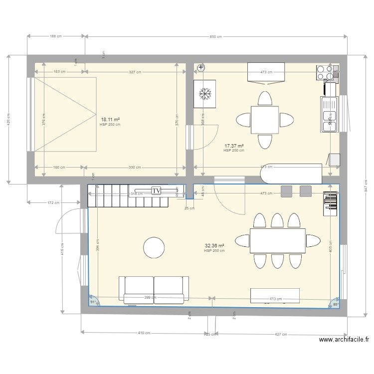 plan maison. Plan de 0 pièce et 0 m2