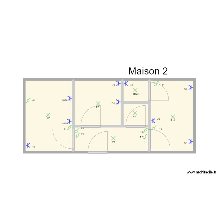 Les ecuries de mery maison 2. Plan de 0 pièce et 0 m2