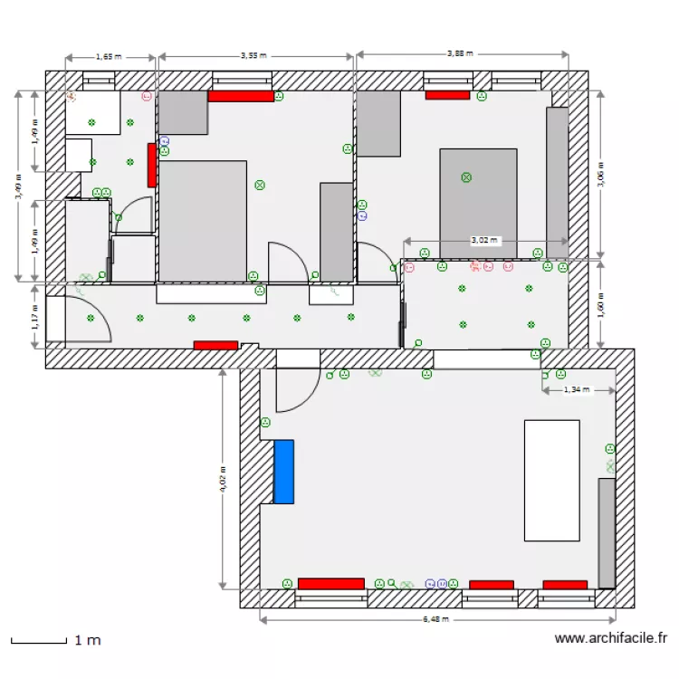 Travaux - Plan Electrique. Plan de 