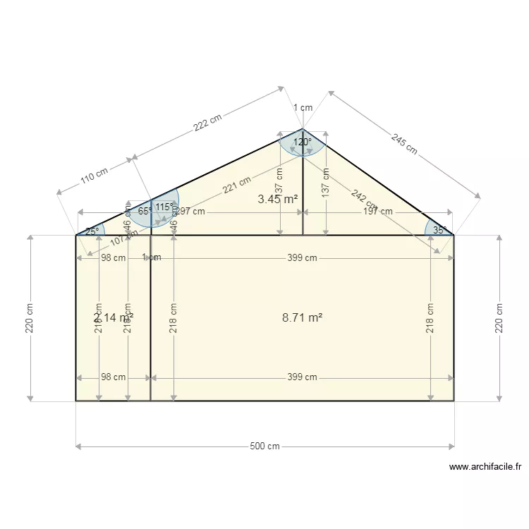 garage pignon 2. Plan de 