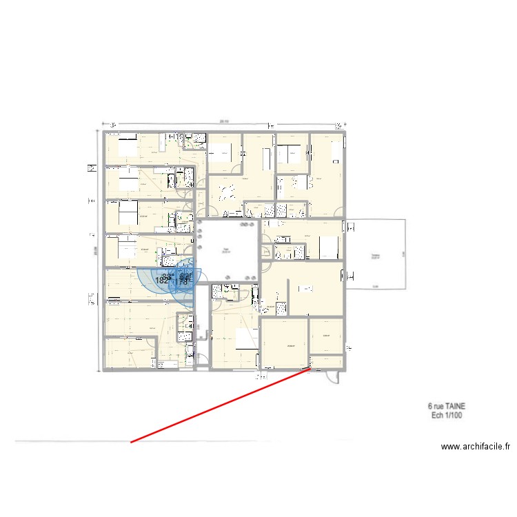 plan albi electricité. Plan de 0 pièce et 0 m2