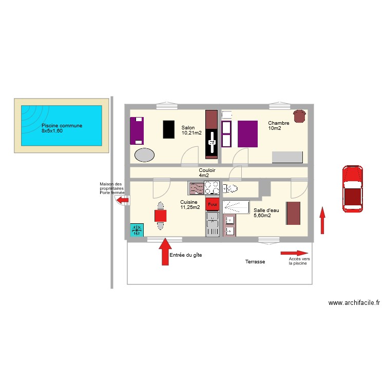 11g2626. Plan de 0 pièce et 0 m2