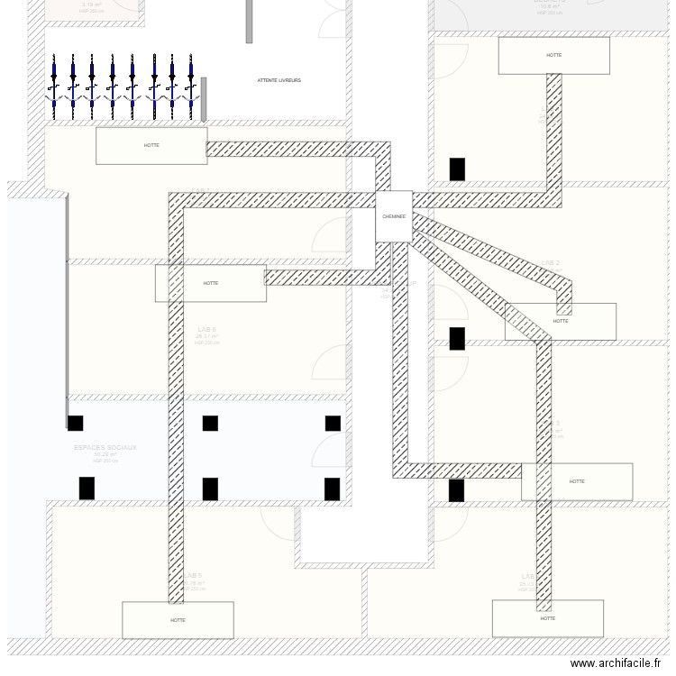 CLERMONT CVC. Plan de 0 pièce et 0 m2